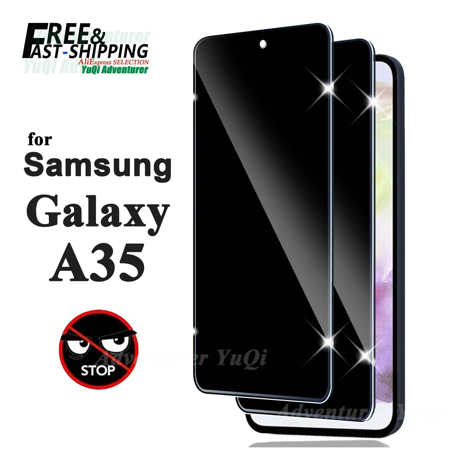 Anti Spy Screen Protector For Samsung Galaxy A35 Tempered Glass Privacy Peep Scratch 9H Case Friendly SELECTION Fast Free Ship
Anti Spy Screen Protector For Samsung Galaxy A35 Tempered Glass Privacy Peep Scratch 9H Case Friendly SELECTION Fast Free Ship