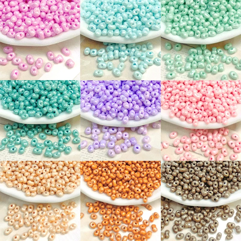 Peanut Charm Czech Glass Seed Beads DIY Bracelet Necklace Earring Spacer For Jewelry Making Accessories Handmade Sewing
Peanut Charm Czech Glass Seed Beads DIY Bracelet Necklace Earring Spacer For Jewelry Making Accessories Handmade Sewing