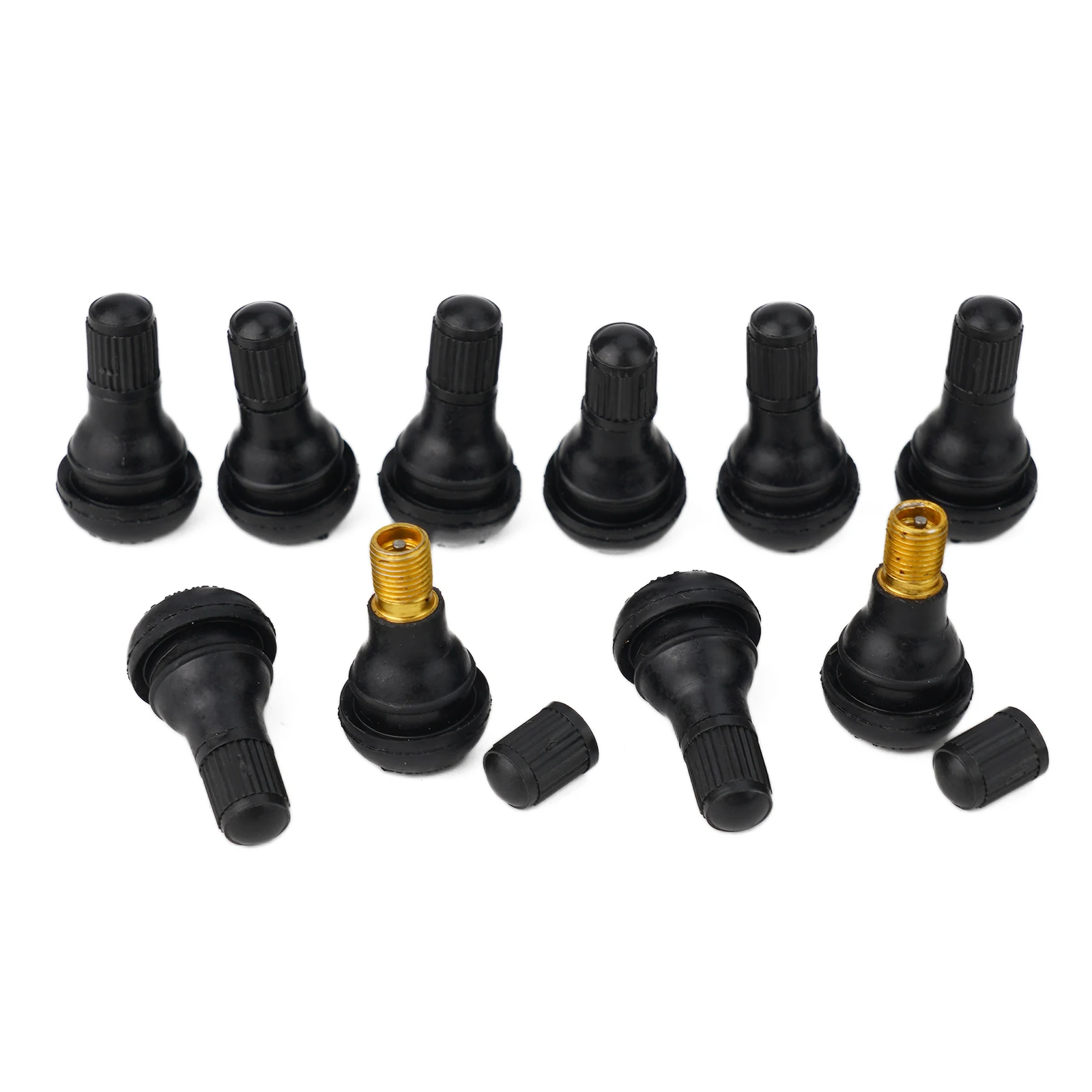 10pcs Motorcycle Valve TR412 7.5mm Electric Vehicle Tire General Rubber Valve Aluminum Alloy Rubber Nozzle With Valve Core
10pcs Motorcycle Valve TR412 7.5mm Electric Vehicle Tire General Rubber Valve Aluminum Alloy Rubber Nozzle With Valve Core