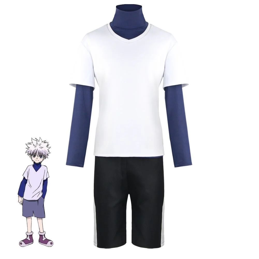 Unisex Anime Cos HUNTER×HUNTER Killua Zoldyck Cosplay Costumes Halloween Christmas Party Sets Uniform Suits
Unisex Anime Cos HUNTER×HUNTER Killua Zoldyck Cosplay Costumes Halloween Christmas Party Sets Uniform Suits