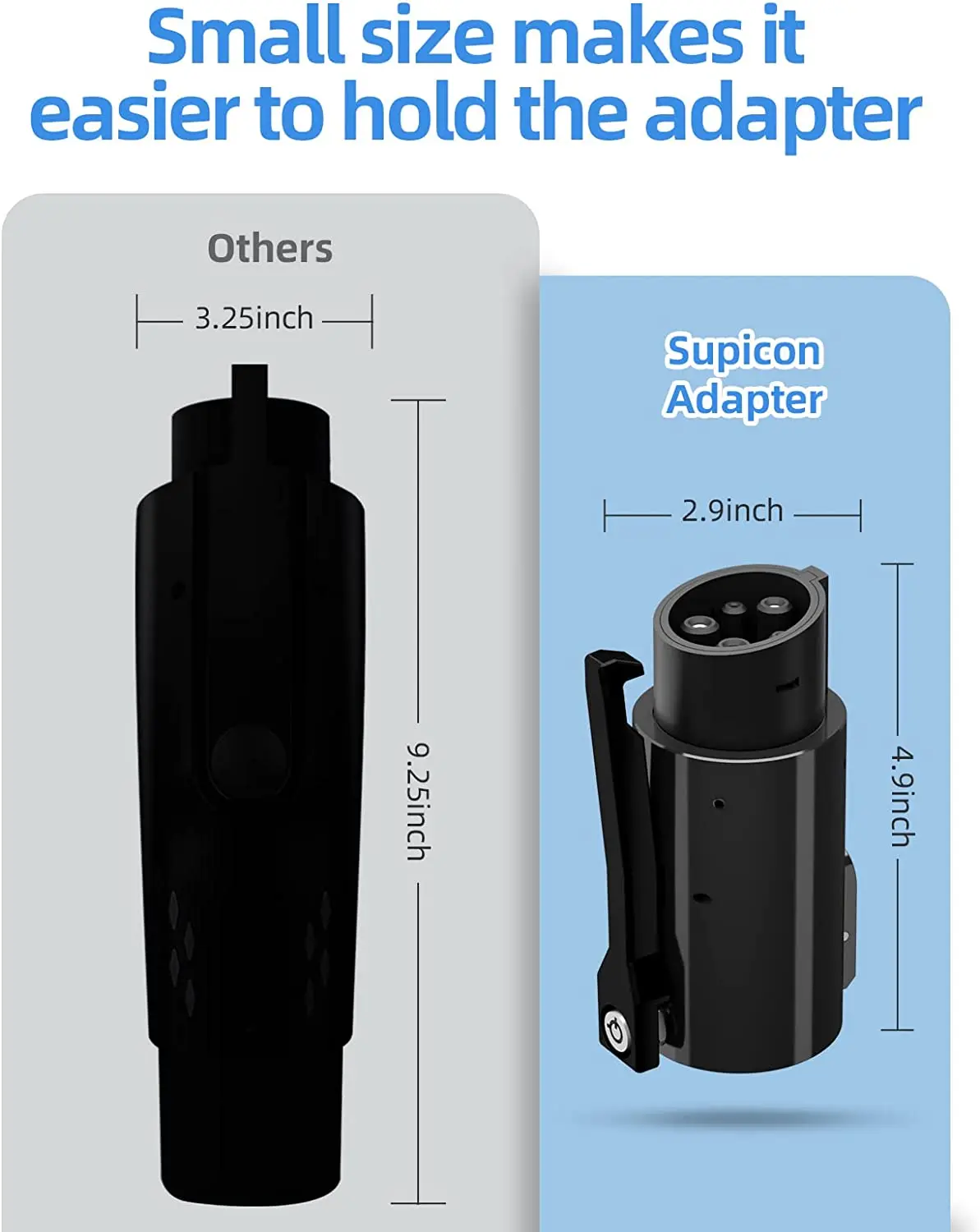 Tesla to SAE J1772 Type 1 EV Adapter 250V 60A Max Female to Male Charging Adaptor Converter
Tesla to SAE J1772 Type 1 EV Adapter 250V 60A Max Female to Male Charging Adaptor Converter