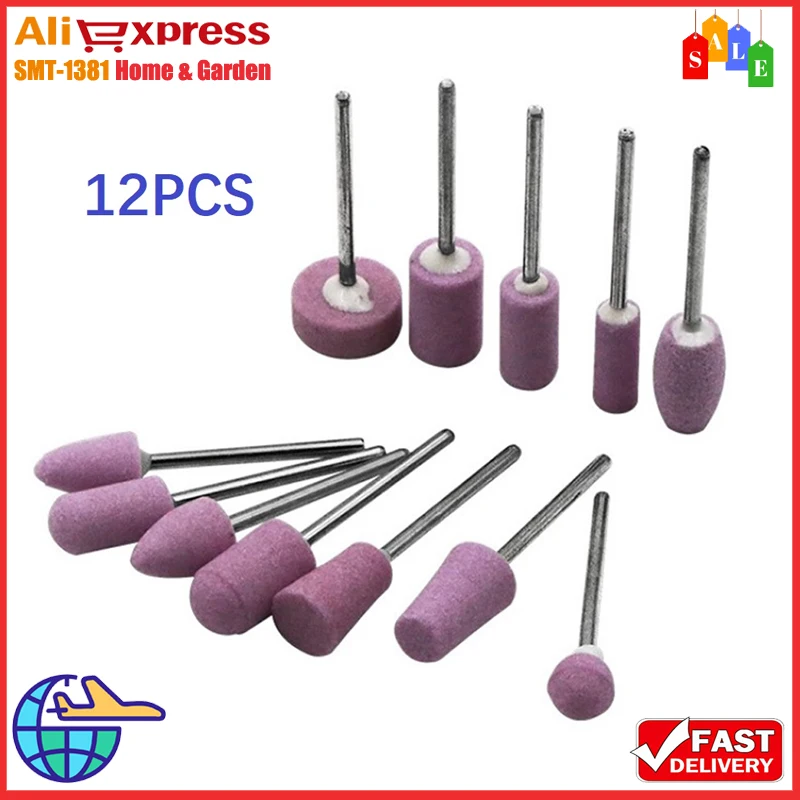 12pcs Abrasive Mounted Stone For Rotary Tools Grinding Wheel Head Accessories Rotary Power Tools Ceramic Grinding Head Polishin
12pcs Abrasive Mounted Stone For Rotary Tools Grinding Wheel Head Accessories Rotary Power Tools Ceramic Grinding Head Polishin