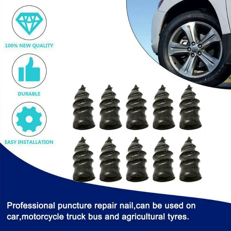 5/10/20PCS Vacuum Tyre Repair Nail Kit For Car Motorcycle Car Scooter Rubber Tubeless Car Tire Repair Tool Nail Tool Accessories
5/10/20PCS Vacuum Tyre Repair Nail Kit For Car Motorcycle Car Scooter Rubber Tubeless Car Tire Repair Tool Nail Tool Accessories