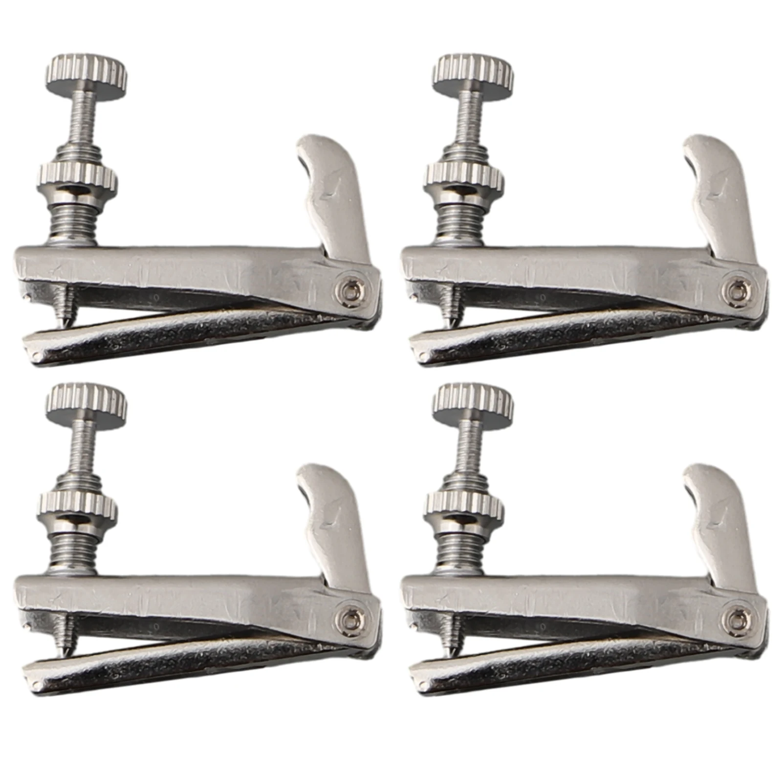 4 Pcs Metal Violin Fine Tuner String Adjuster Tuning For 4/4 3/4 Violins Silver Fiddle String Adjuster Musical Instrument Parts
4 Pcs Metal Violin Fine Tuner String Adjuster Tuning For 4/4 3/4 Violins Silver Fiddle String Adjuster Musical Instrument Parts