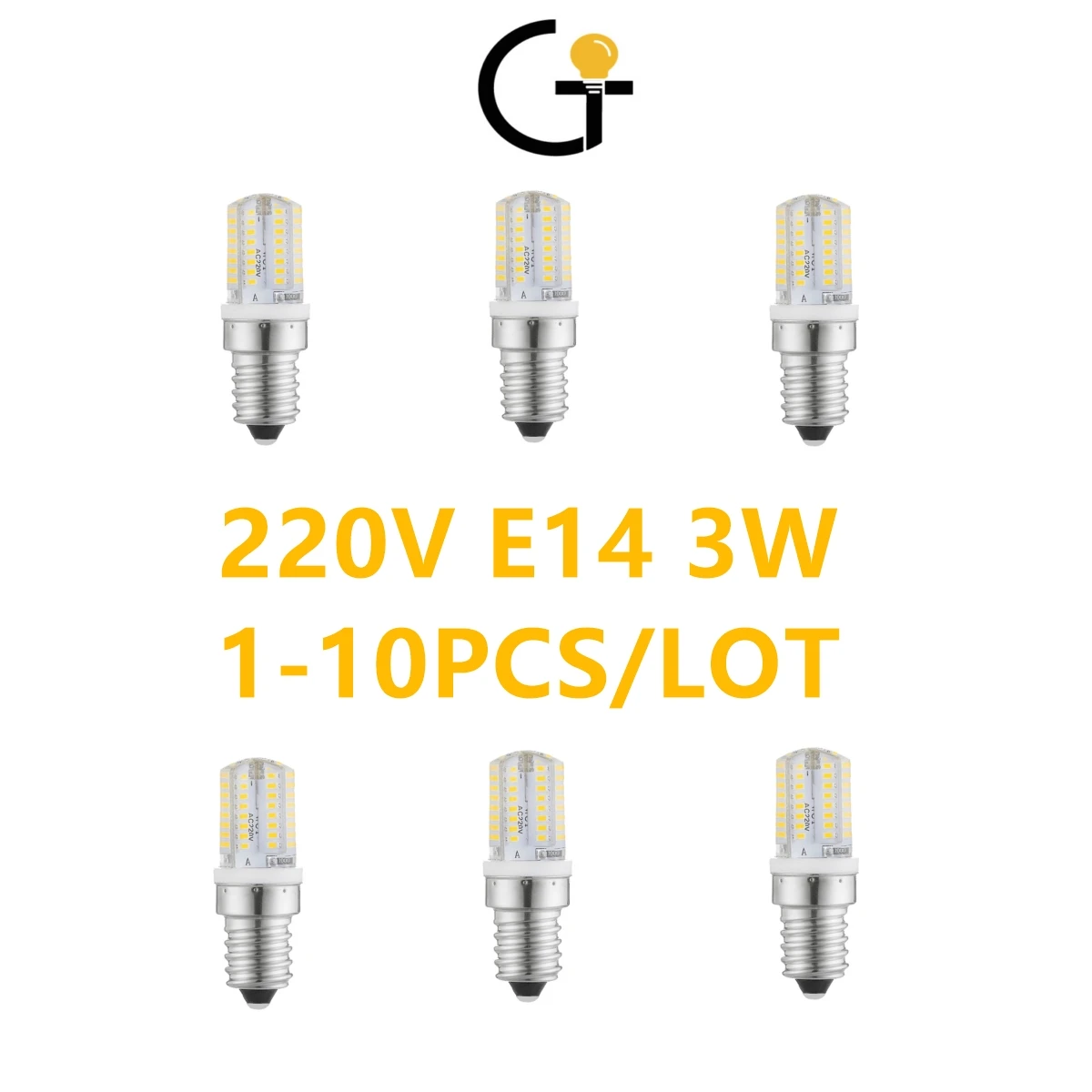1-10PCS Mini E14 LED corn light 64 LEDs SMD 3014 AC220V 3000K/4000K/6000K Lampada LED Lamp Chandelier Candle LED Light Bombilla
1-10PCS Mini E14 LED corn light 64 LEDs SMD 3014 AC220V 3000K/4000K/6000K Lampada LED Lamp Chandelier Candle LED Light Bombilla