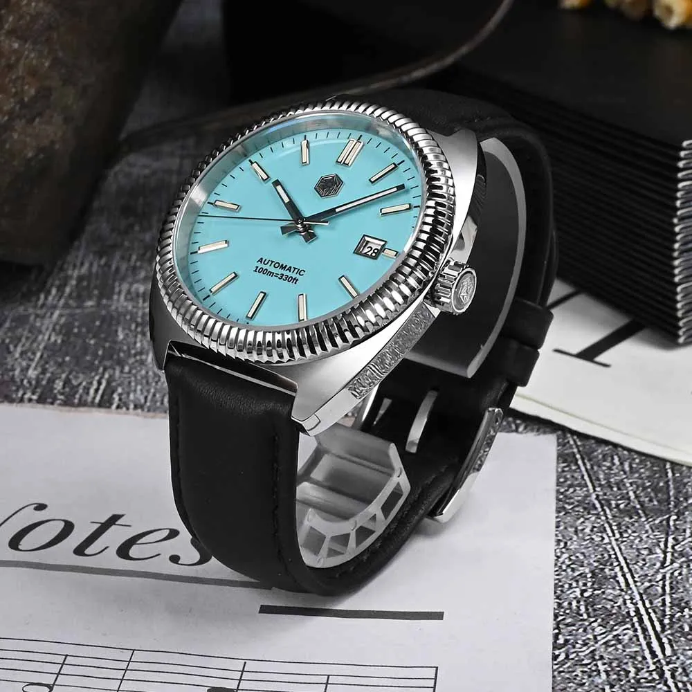 San Martin 40mm Original Casual Sport Men's Watches YN55 Enamel Dial Luxury Men Automatic Mechanical Watch Sapphire 10ATM BGW-9 
San Martin 40mm Original Casual Sport Men's Watches YN55 Enamel Dial Luxury Men Automatic Mechanical Watch Sapphire 10ATM BGW-9