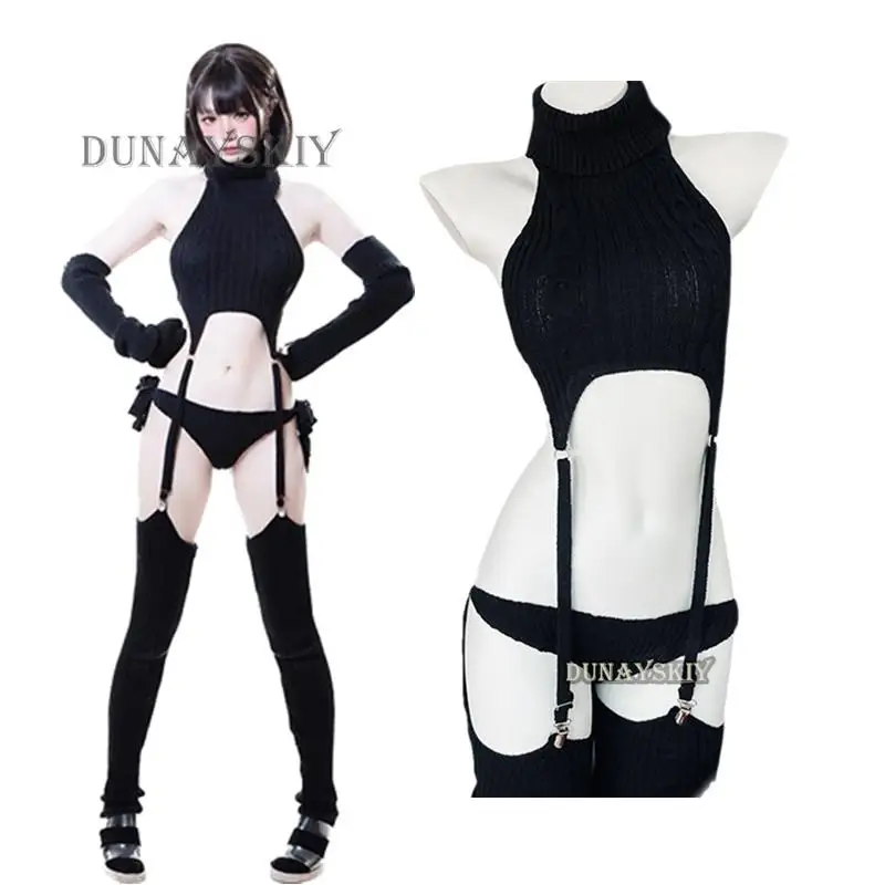Japanese Anime High Collar Sweater Outfit Uniform Cosplay Underwear Women Pajamas Party Costume Girls Gift
Japanese Anime High Collar Sweater Outfit Uniform Cosplay Underwear Women Pajamas Party Costume Girls Gift