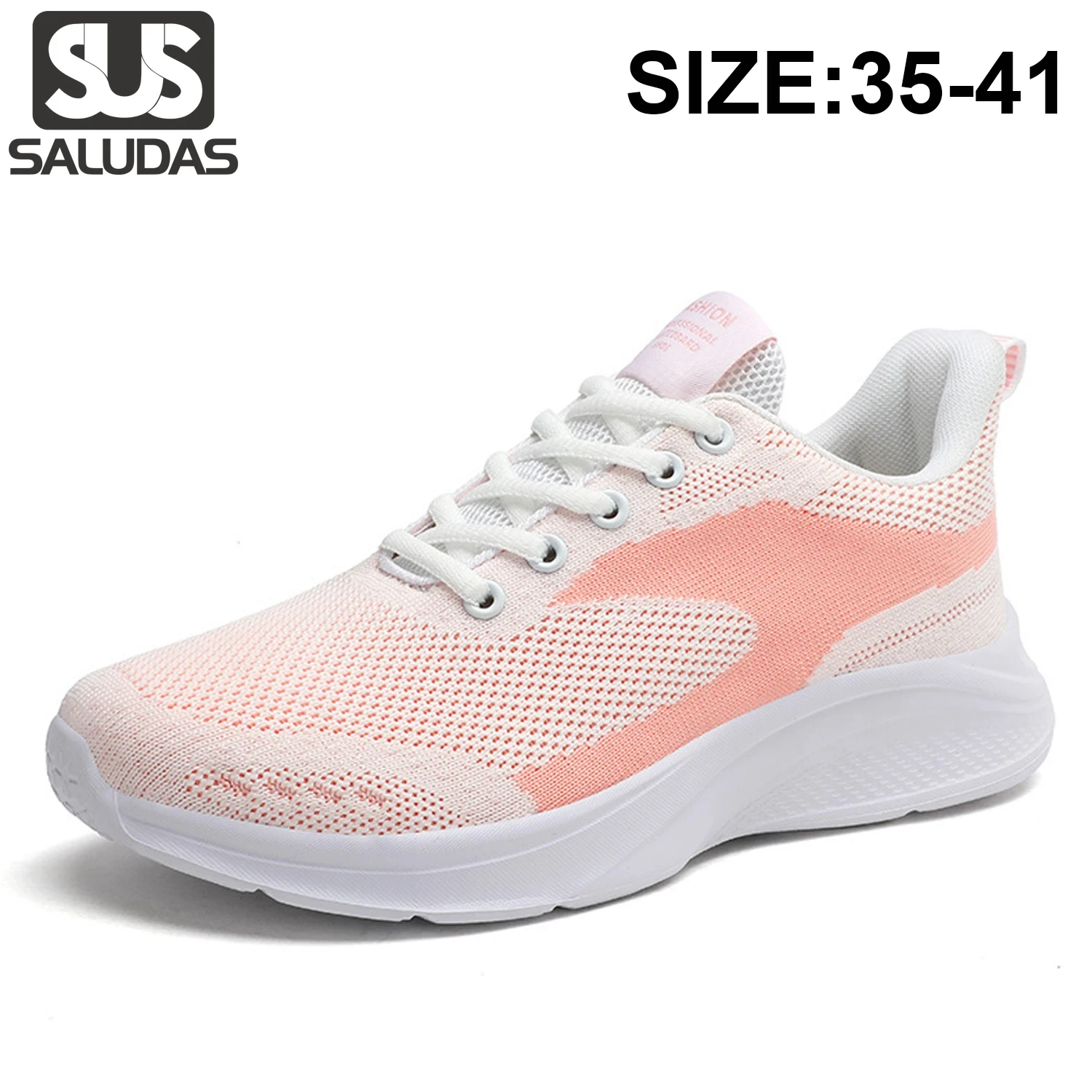 SALUDAS Women Sneakers Portable Soft-Soled Travel Shoes Anti-Skid Physical Training Shoes Comfortable Breathable Walking Shoes
SALUDAS Women Sneakers Portable Soft-Soled Travel Shoes Anti-Skid Physical Training Shoes Comfortable Breathable Walking Shoes