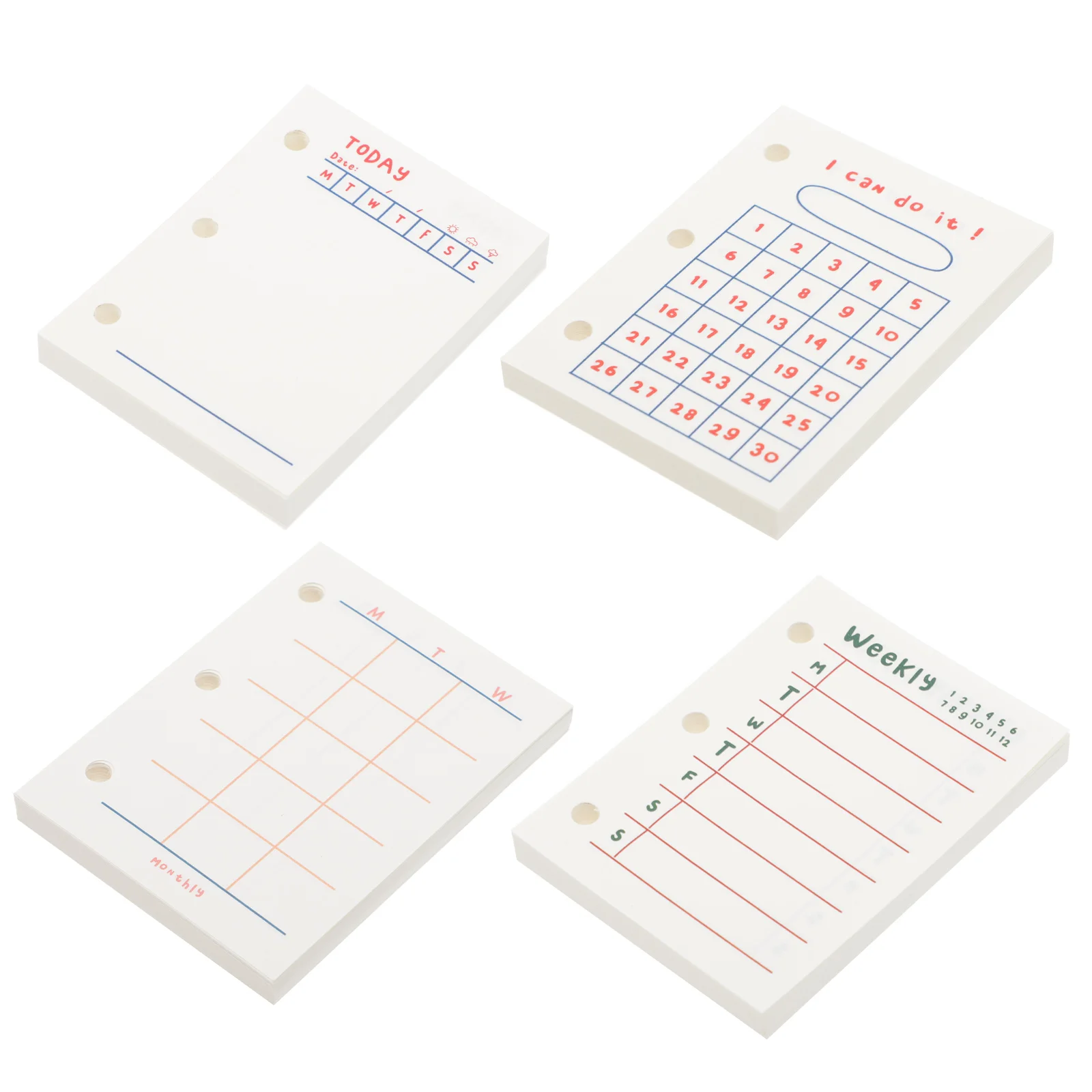 4 Pcs Inner Paper Binder Plan Book Student The Notebook Loose-Leaf Refill Papers Notepad
4 Pcs Inner Paper Binder Plan Book Student The Notebook Loose-Leaf Refill Papers Notepad