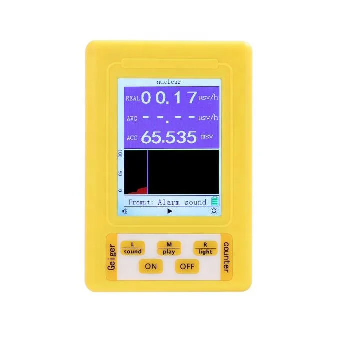 MREAY BR-9C Full-Function 2 in 1 Digital Electromagnetic Radiation EMF Meter and Nuclear Radiation Detector Geiger Counter
MREAY BR-9C Full-Function 2 in 1 Digital Electromagnetic Radiation EMF Meter and Nuclear Radiation Detector Geiger Counter