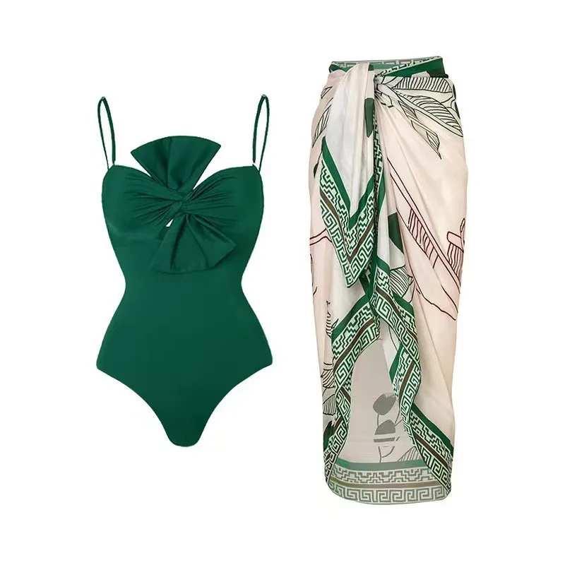 Women's Monochromatic Sunscreen Swimsuit, Bow Sunscreen, New, 2 Sets, 2024, Europe and the United States
Women's Monochromatic Sunscreen Swimsuit, Bow Sunscreen, New, 2 Sets, 2024, Europe and the United States