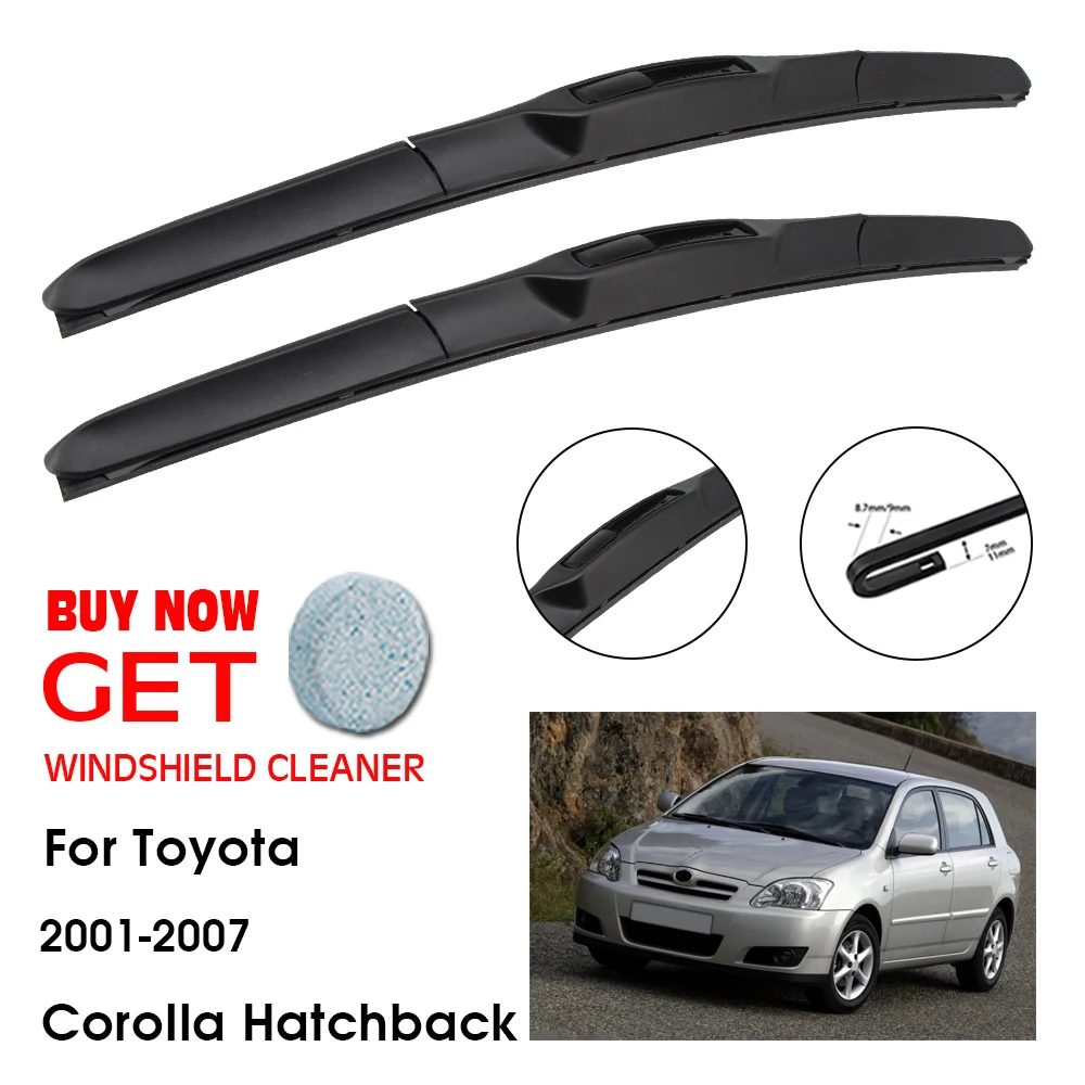 Car Wiper Blade For Toyota Corolla Hatchback 22"+19" 2001-2007 Front Window Washer Windscreen Windshield Wiper Blade Accessories
Car Wiper Blade For Toyota Corolla Hatchback 22"+19" 2001-2007 Front Window Washer Windscreen Windshield Wiper Blade Accessories