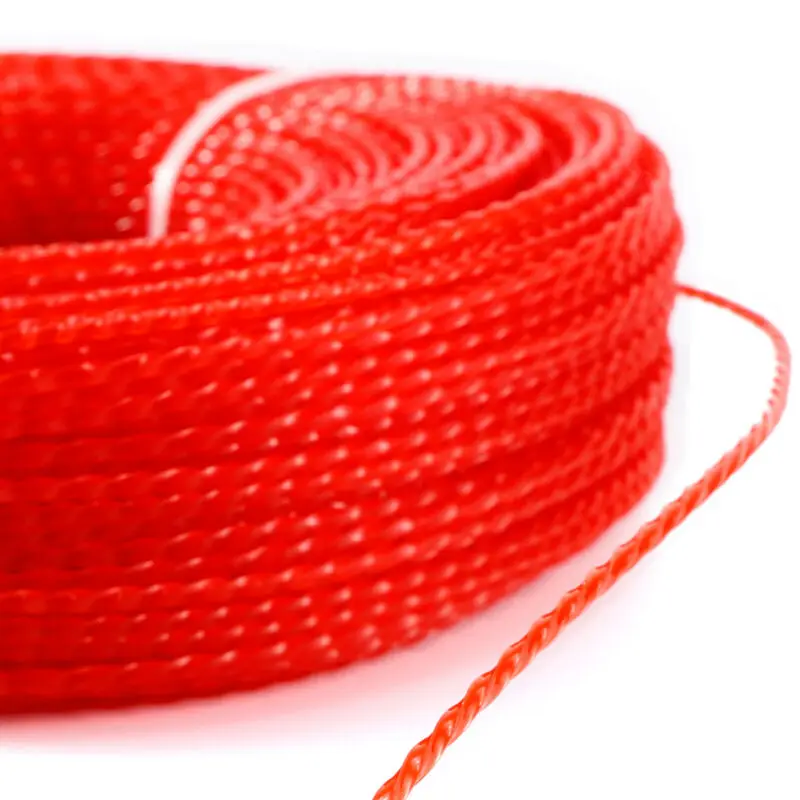 2.4mm*100m Red Easy installation String 1pc Spool Cutter Nylon Line Replace Wire For Brushcutter Convenient Durable
2.4mm*100m Red Easy installation String 1pc Spool Cutter Nylon Line Replace Wire For Brushcutter Convenient Durable