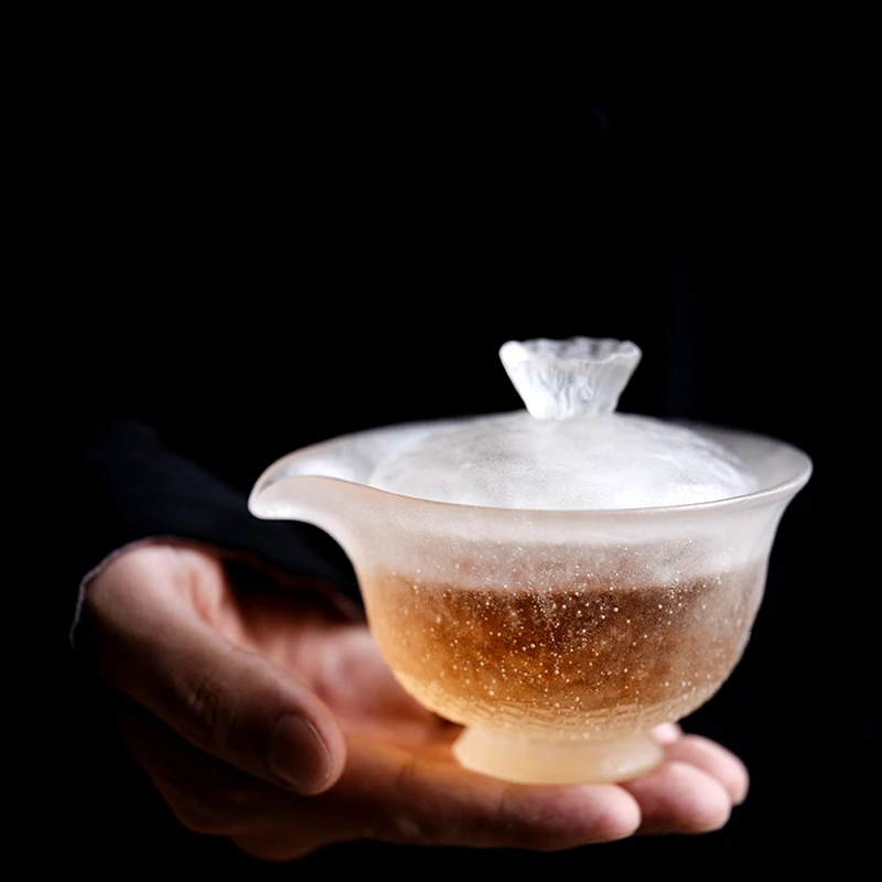 Glazed Lid Bowl Ice Cube Translucent Lotus Shaped Teabowl Handmade Frozen Teacup Tea Set Tasting Cup
Glazed Lid Bowl Ice Cube Translucent Lotus Shaped Teabowl Handmade Frozen Teacup Tea Set Tasting Cup