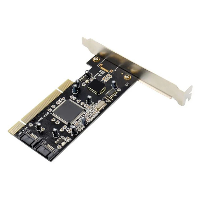 PCI-SATA плата расширения PCI SATA150 Стандартная плата расширения SIL3112 двухканальный адаптер жесткого диска SATAI с кабелем SATA
PCI-SATA плата расширения PCI SATA150 Стандартная плата расширения SIL3112 двухканальный адаптер жесткого диска SATAI с кабелем SATA