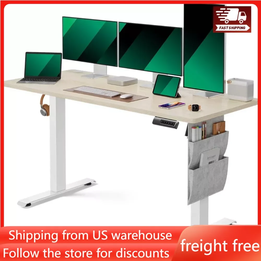 Стоя регулируемая высота 55x24 дюйма, электрический стол с сумкой для хранения, стоя со стандартной доставкой 
Стоя регулируемая высота 55x24 дюйма, электрический стол с сумкой для хранения, стоя со стандартной доставкой