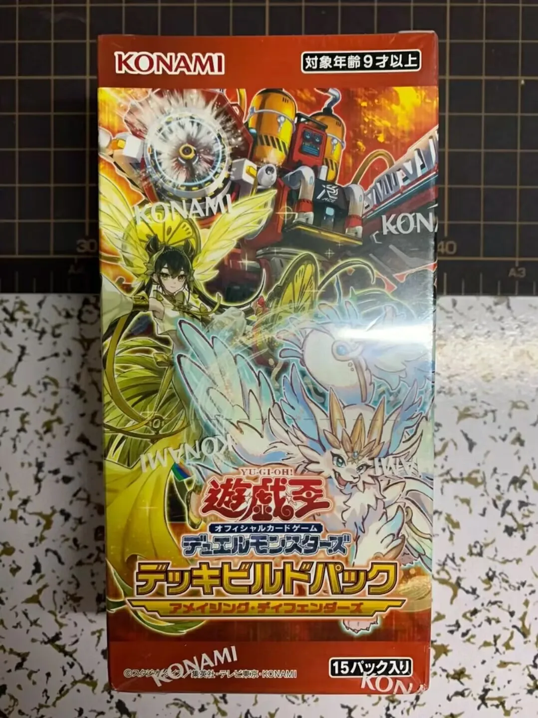 

Duel Monsters Yugioh Konami Deck Build Pack Amazing Defenders DBAD Japanese Collection Sealed Booster Box