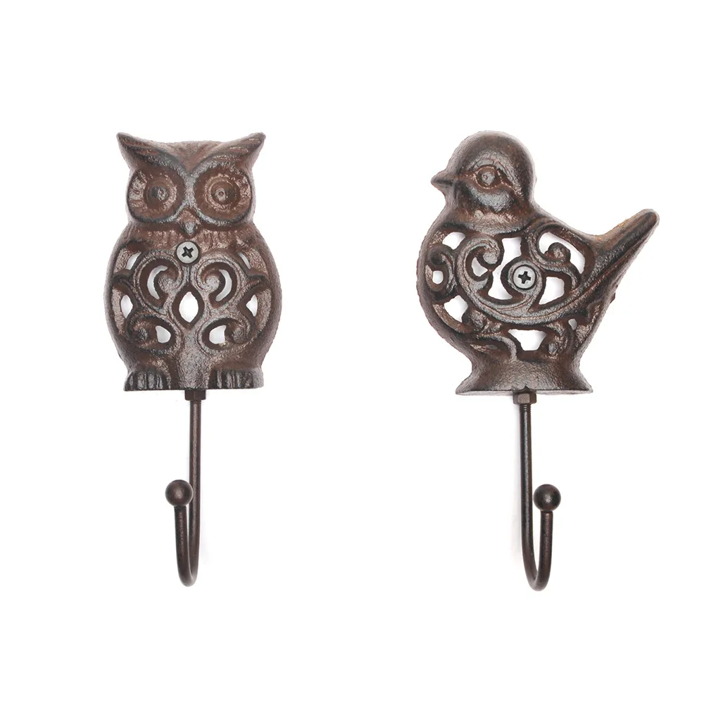 Cast iron hollow bird hook owl coat hook wall coat hook wrought iron wall hanging
Cast iron hollow bird hook owl coat hook wall coat hook wrought iron wall hanging