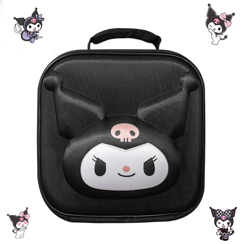 

Sanrio Kuromi Walking Dressing Table Net Celebrity Cosmetic Bag New Ins Large-capacity Travel Portable Wash Bag Storage Bag