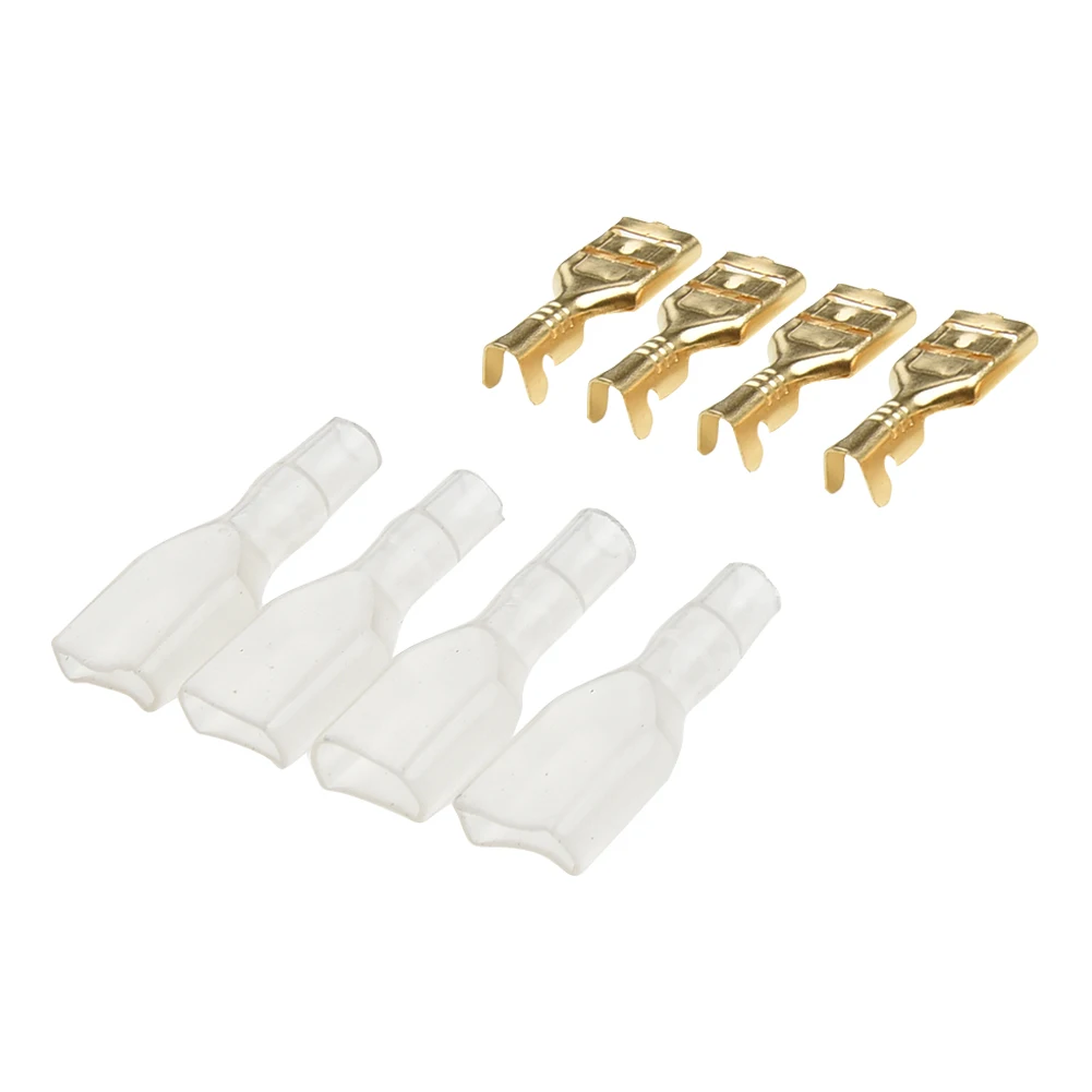 200pcs Female Spade Insulated Wire Connectors Crimp Electrical Terminals 6.5mm Used In Marine And Automobile Applications
200pcs Female Spade Insulated Wire Connectors Crimp Electrical Terminals 6.5mm Used In Marine And Automobile Applications