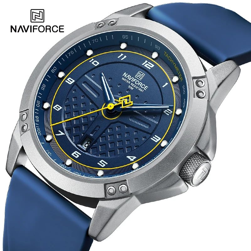 

Fashion Brand NAVIFORCE Casual Wild Business Wrist Watches for Man Simple Waterproof Male Quartz Clock Date Display Men's Watch