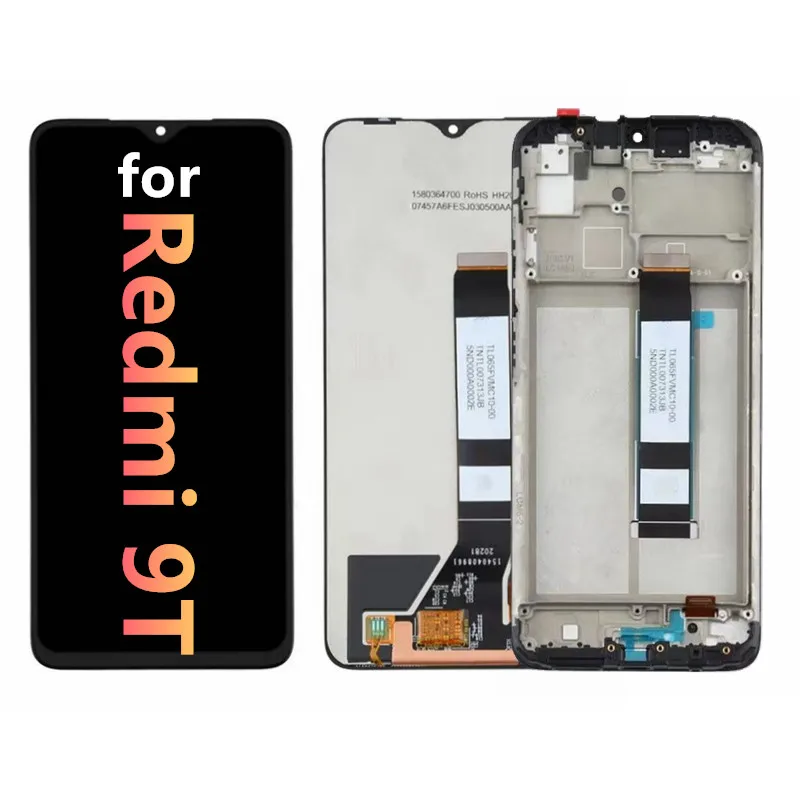 6.53" For Xiaomi Redmi 9T LCD Display Touch Screen Digitizer Assembly With Frame J19S M2010J19SG M2010J19SY
6.53" For Xiaomi Redmi 9T LCD Display Touch Screen Digitizer Assembly With Frame J19S M2010J19SG M2010J19SY