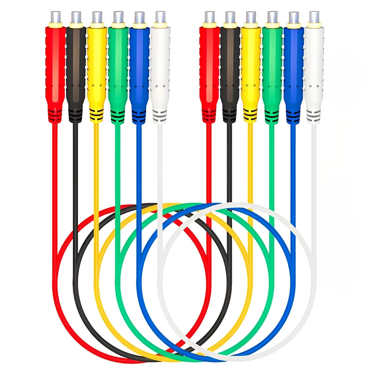 6Pcs Magnetic Test Leads 30V AC/5A 20AWG Low Voltage Magnetic Jumper Silicone Flexible Jumper Test Wire Cables for Testing
6Pcs Magnetic Test Leads 30V AC/5A 20AWG Low Voltage Magnetic Jumper Silicone Flexible Jumper Test Wire Cables for Testing