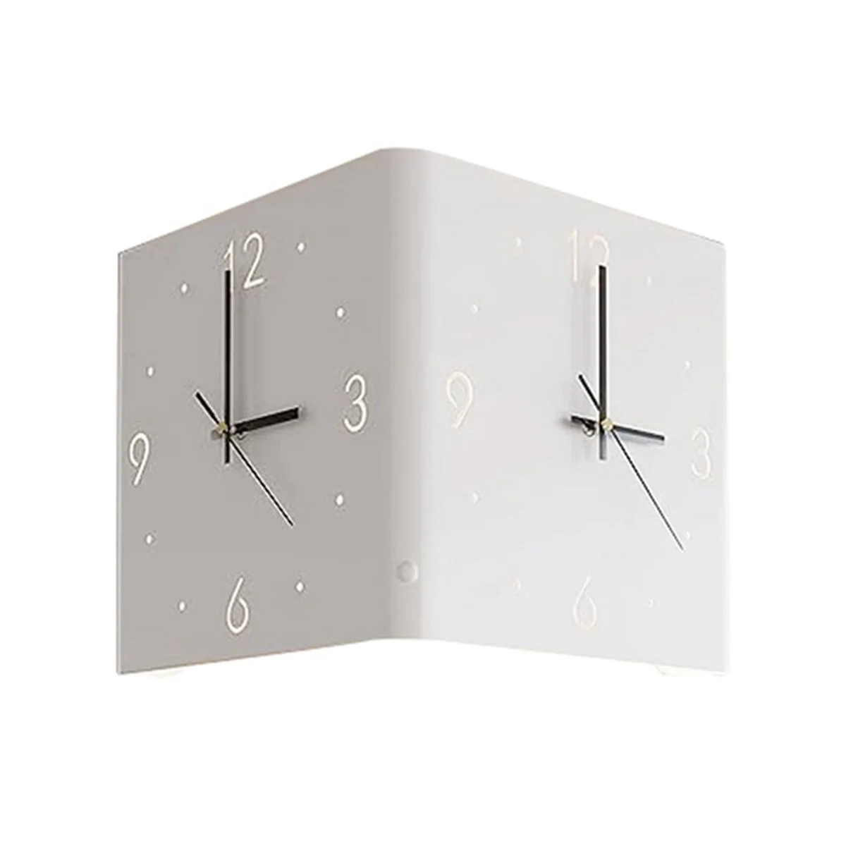 Double Sided Corner Wall Clock, Digital Corner Wall Clock, LED Wall Clock for Living Room, Corner Silent Wall Clock
Double Sided Corner Wall Clock, Digital Corner Wall Clock, LED Wall Clock for Living Room, Corner Silent Wall Clock
