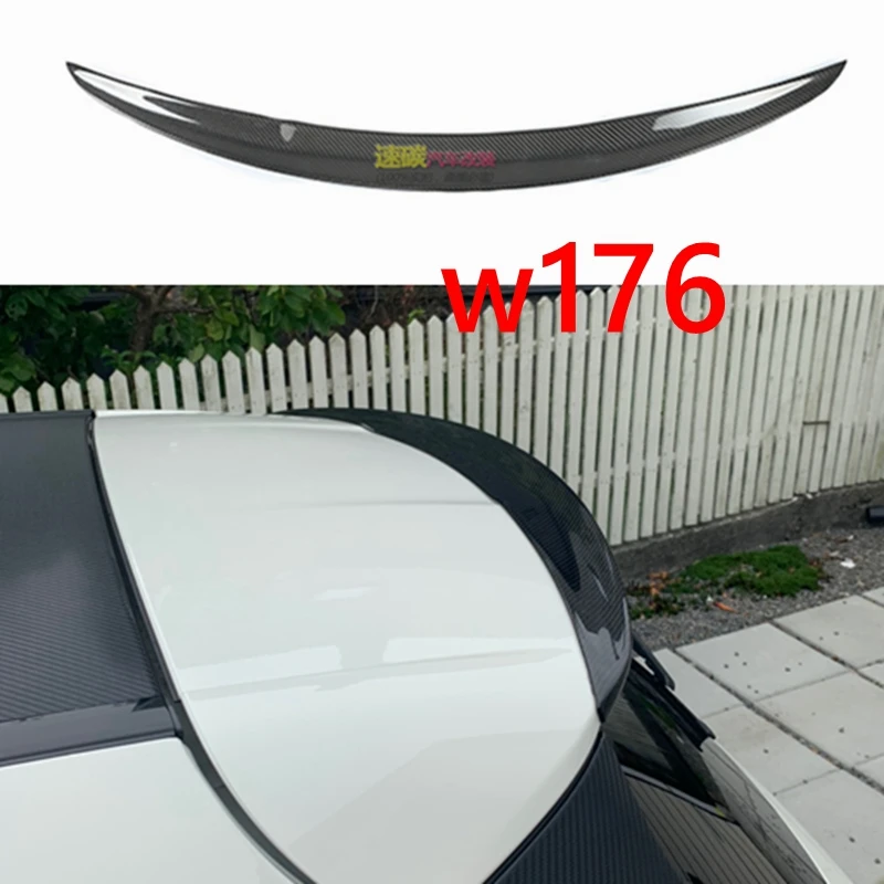 

Carbon Fiber / FRP Rear Roof Spoiler Wing for Mercedes-Benz A Class W176 A180 A200 A250 A45 AMG 2013 - 2018 Trunk Window Spoiler