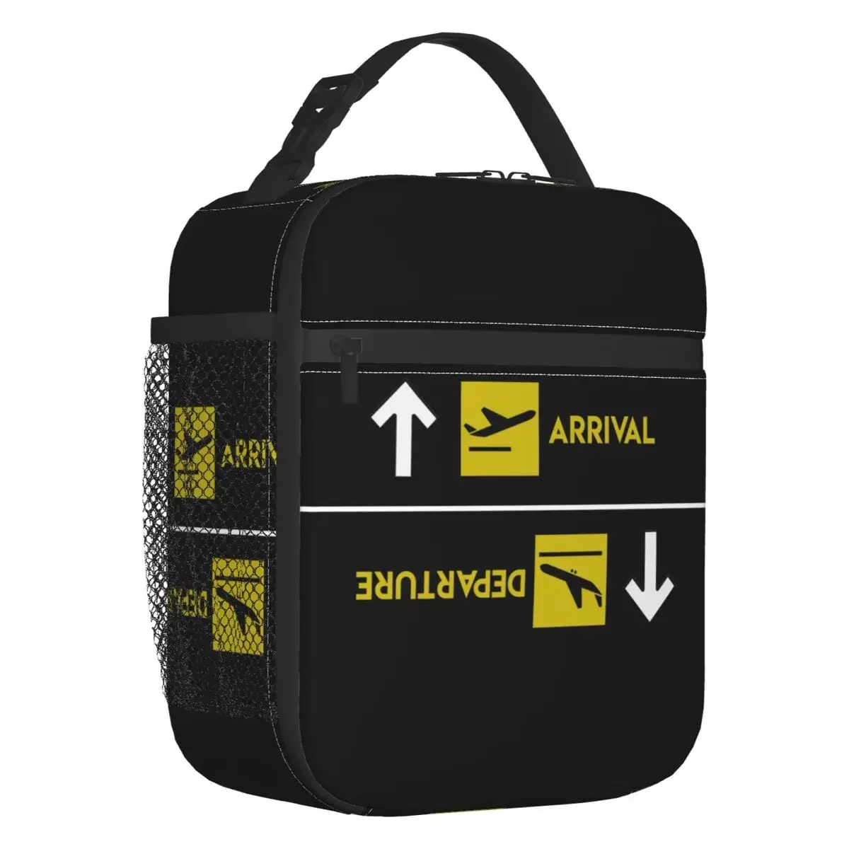 Aviation Departures Arrivals Portable Lunch Box Women Aviator Airport Airplane Thermal Cooler Food Insulated Lunch Bag School
Aviation Departures Arrivals Portable Lunch Box Women Aviator Airport Airplane Thermal Cooler Food Insulated Lunch Bag School