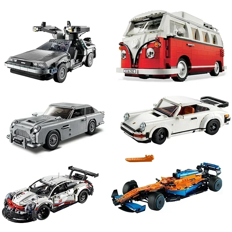 

Compatible 10300 Back to the Future Time Machine DeLorean DMC-12 Building Blocks Construction Car Bricks Toys For Children Gifts