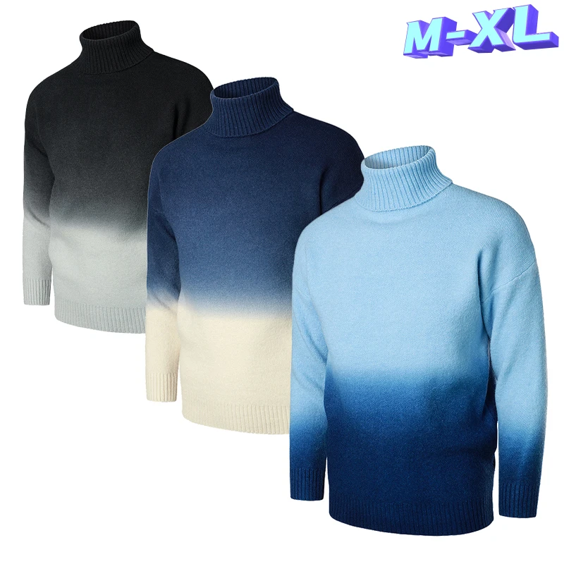 Winter New Men's Sweater Colorblock Fashion Casual Long Sleeve Knit Top Comfortable Men Clothes
Winter New Men's Sweater Colorblock Fashion Casual Long Sleeve Knit Top Comfortable Men Clothes