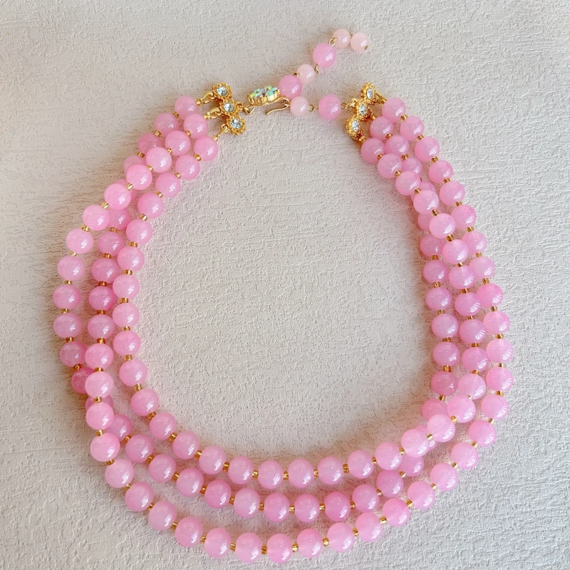 Timeless Wonder Fancy Triple Glass Beaded Necklaces for Women Designer Jewelry Runway Trendy Sweet Kpop Cute Gift Versatile 5232
Timeless Wonder Fancy Triple Glass Beaded Necklaces for Women Designer Jewelry Runway Trendy Sweet Kpop Cute Gift Versatile 5232