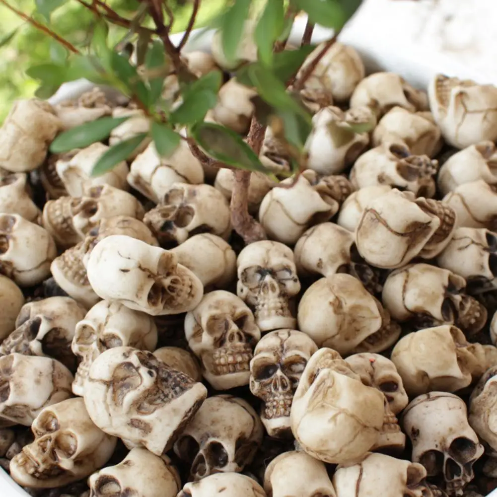 Potted Plant Decoration Realistic Miniature Skull Decor for Home Garden 20pcs Halloween Flower Pot Craft Unique Resin Skull
Potted Plant Decoration Realistic Miniature Skull Decor for Home Garden 20pcs Halloween Flower Pot Craft Unique Resin Skull