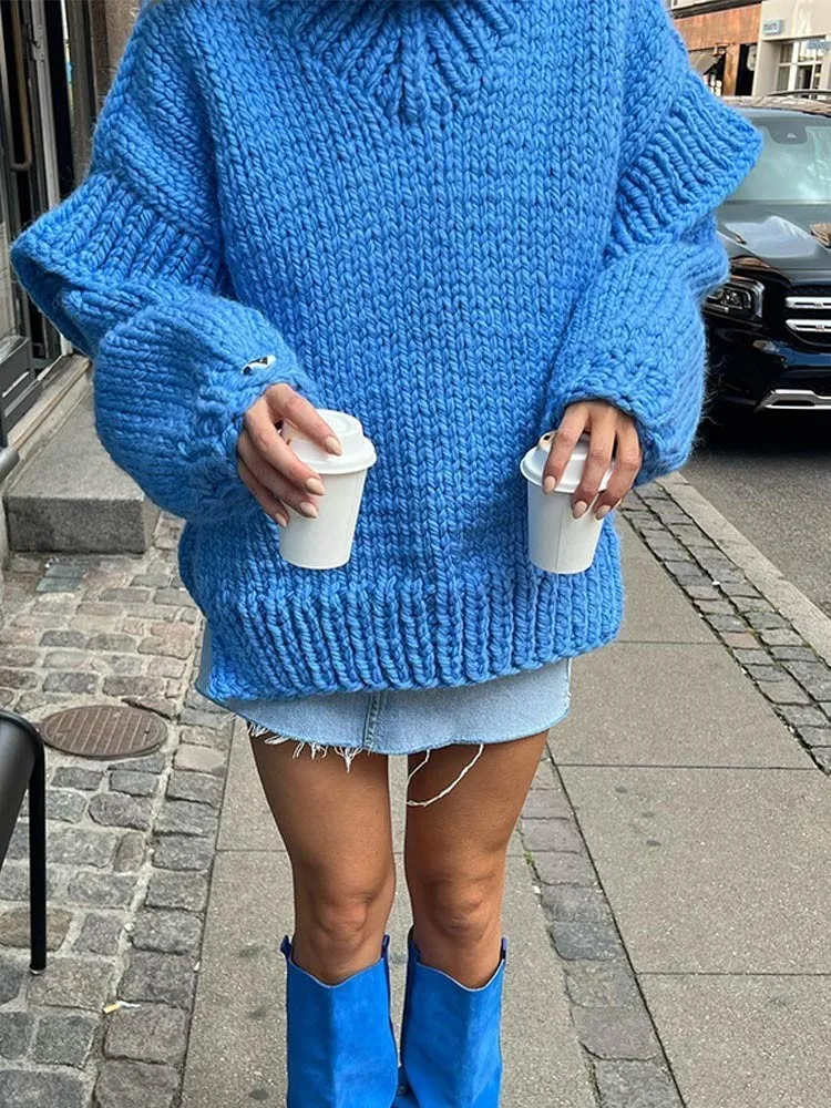 Drop Shoulder Classic Sweater 2023 Autumn Chic Casual Tops Knitted Turtleneck Crochet Oversized Women Pullover Long Sleeve Loose
Drop Shoulder Classic Sweater 2023 Autumn Chic Casual Tops Knitted Turtleneck Crochet Oversized Women Pullover Long Sleeve Loose