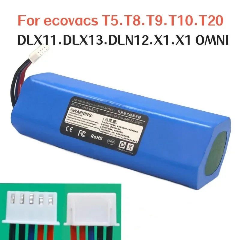 2023 обновление мАч в Для Ecovacs T5 T8 T9 T10 T20 DLX11 DLX13 DLN12 X1 X1omni X1turbo Роботизированная батарея
2023 обновление мАч в Для Ecovacs T5 T8 T9 T10 T20 DLX11 DLX13 DLN12 X1 X1omni X1turbo Роботизированная батарея