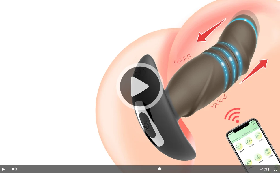 Анальный Вибратор С Дистанционным Управлением