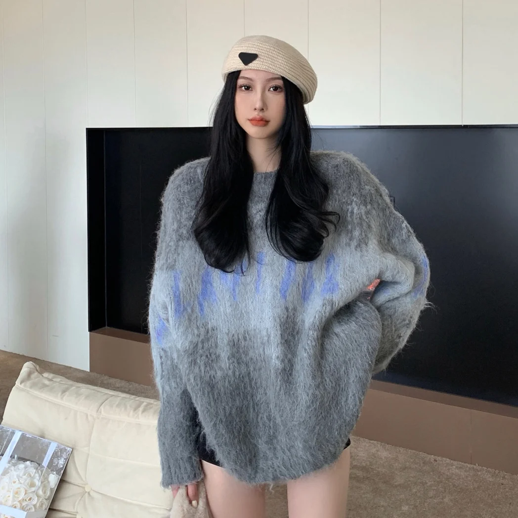 2023 Autumn Winter Women Knitted Sweater Korean Loose Long Sleeve Thickening Warm Soft Crew Neck Pullover Jumper Sweater J50
2023 Autumn Winter Women Knitted Sweater Korean Loose Long Sleeve Thickening Warm Soft Crew Neck Pullover Jumper Sweater J50