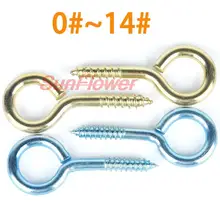 5~50PCS Sheep Eye Nail Self-tapping Screw Iron Question Mark Yangjiao Hardware Hook,Ring 0# 1# 2# 3# 4# 5# 6# 8# 10# 12# 14#
5~50PCS Sheep Eye Nail Self-tapping Screw Iron Question Mark Yangjiao Hardware Hook,Ring 0# 1# 2# 3# 4# 5# 6# 8# 10# 12# 14#