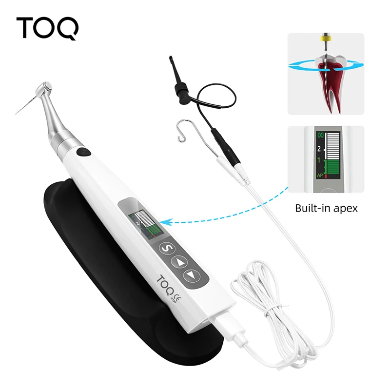 2 In 1 Dental Wireless Endo Motor Built In Apex Locator Root Canal Treatment Reciprocating 360°Adjustable Handpiece dental tools
2 In 1 Dental Wireless Endo Motor Built In Apex Locator Root Canal Treatment Reciprocating 360°Adjustable Handpiece dental tools