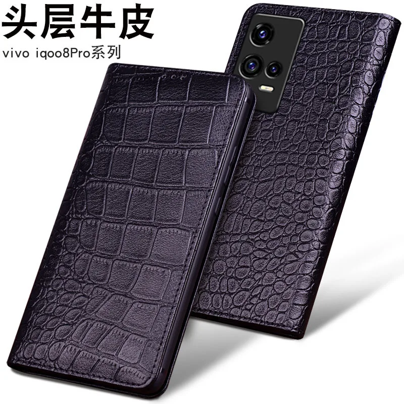 New Luxury Genuine Leather Flip Phone Case For Vivo Iqoo8 Pro Leather Half Pack Phone Cover For Vivo Iqoo 8 Pro Cases Shockproof
New Luxury Genuine Leather Flip Phone Case For Vivo Iqoo8 Pro Leather Half Pack Phone Cover For Vivo Iqoo 8 Pro Cases Shockproof