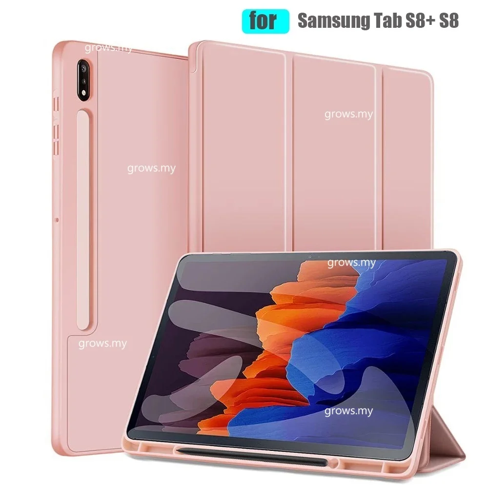 for Samsung Tab A9+ 2023 S8 Plus S9FE S8+ S7 FE S9 Plus Case Tab S6 Lite 10.4 Tab A8 10.5 with Pencil Holder Trifold Stand Cover
for Samsung Tab A9+ 2023 S8 Plus S9FE S8+ S7 FE S9 Plus Case Tab S6 Lite 10.4 Tab A8 10.5 with Pencil Holder Trifold Stand Cover