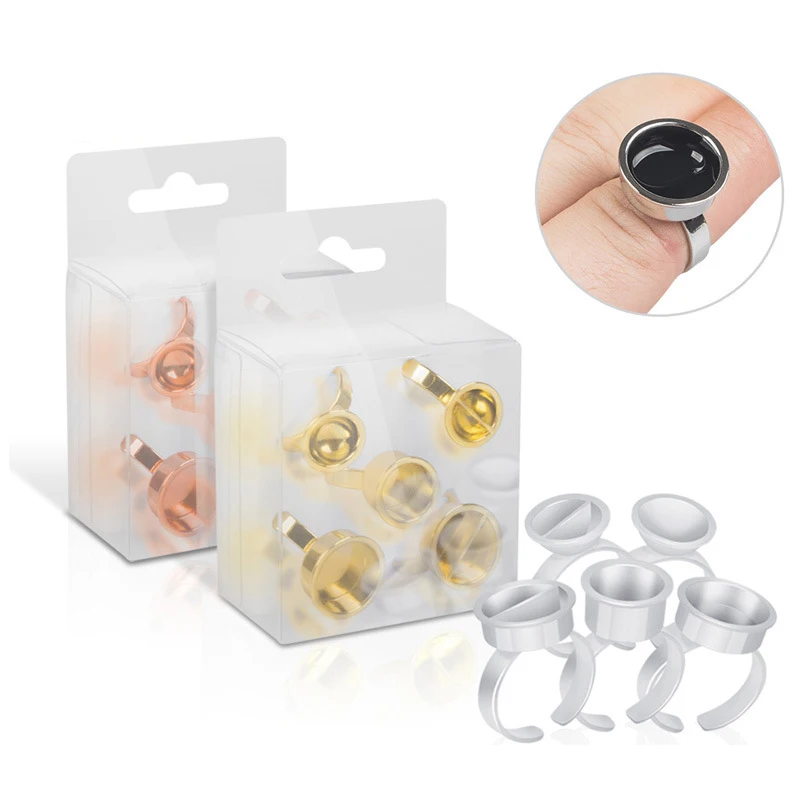 5PCS/Set Reusable Permanent Makeup Metal Ring Tattoo Ink Pigment Holder Cup 3 Colors Mix Size
5PCS/Set Reusable Permanent Makeup Metal Ring Tattoo Ink Pigment Holder Cup 3 Colors Mix Size