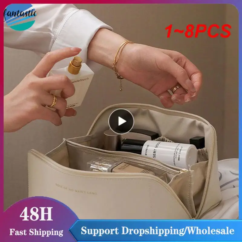 1~8PCS Cosmetic Bag Large Capacity Travel Cosmetic Bag Multifunction Cosmetic Bag Women Toiletry Make Up Bag Storage Makeup
1~8PCS Cosmetic Bag Large Capacity Travel Cosmetic Bag Multifunction Cosmetic Bag Women Toiletry Make Up Bag Storage Makeup