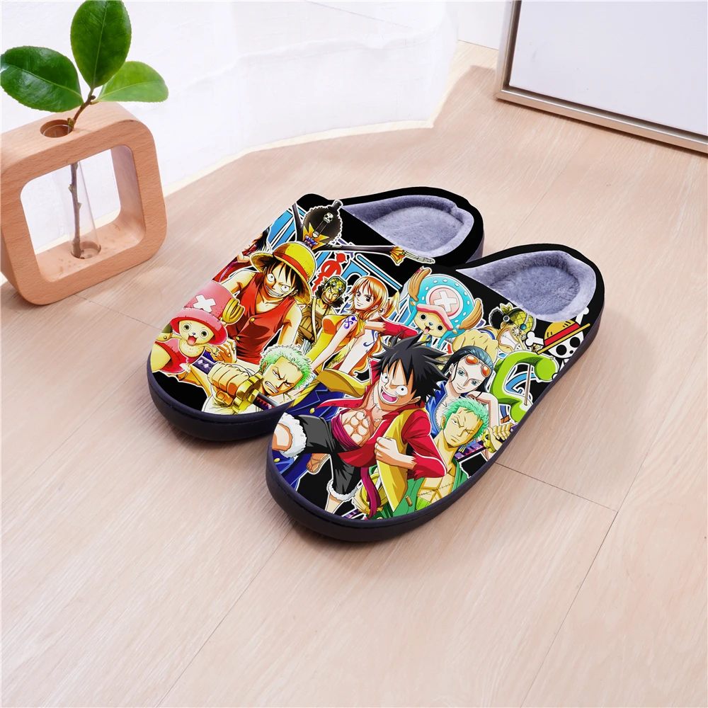 Winter Warm Slippers ONE PIECE Luffy Roronoa Zoro Chopper Nami Cosplay Cute Cartoon Shoes For Men Women Boy Girl Unisex Gift
Winter Warm Slippers ONE PIECE Luffy Roronoa Zoro Chopper Nami Cosplay Cute Cartoon Shoes For Men Women Boy Girl Unisex Gift