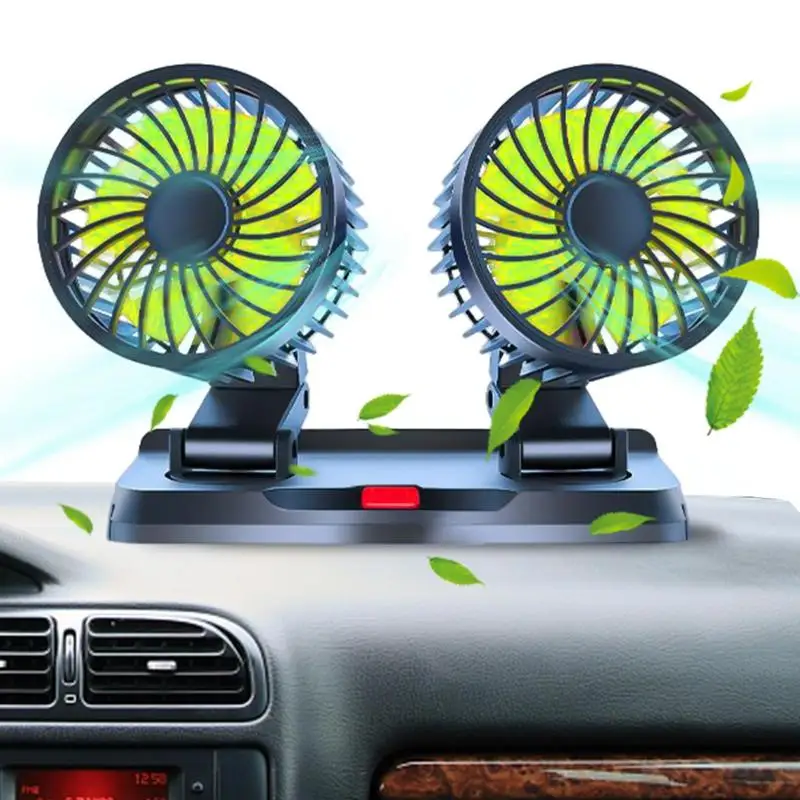 USB Car Fan Double/Three Head Auto Fan Car Cooling Fan Vehicle Fan 360 Degree Rotation 3 Speeds Strong Wind Fan For Truck SUV
USB Car Fan Double/Three Head Auto Fan Car Cooling Fan Vehicle Fan 360 Degree Rotation 3 Speeds Strong Wind Fan For Truck SUV