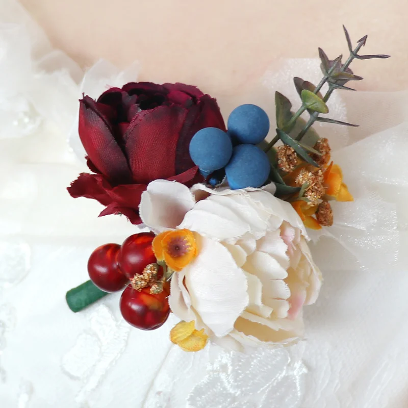 BAIFUMINGYI Vintage Rose Artifical Flowers Mensuit Boutonniere Wedding Accessories boutonnière homme mariage
BAIFUMINGYI Vintage Rose Artifical Flowers Mensuit Boutonniere Wedding Accessories boutonnière homme mariage