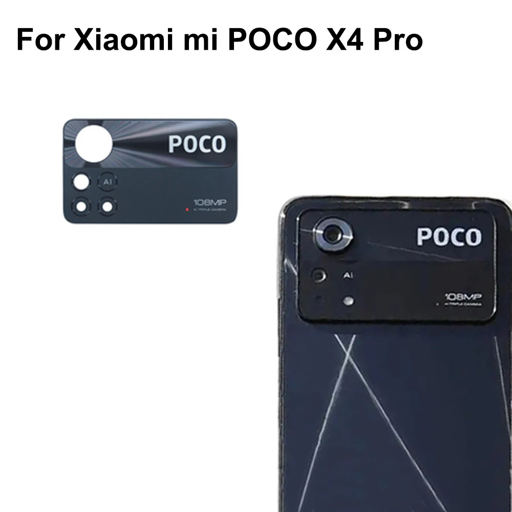 Tested New For Xiaomi mi POCO X4 Pro Rear Back Camera Glass Lens Xiao mi Poco X 4 Repair Spare Parts PocoX4 Replacement
Tested New For Xiaomi mi POCO X4 Pro Rear Back Camera Glass Lens Xiao mi Poco X 4 Repair Spare Parts PocoX4 Replacement