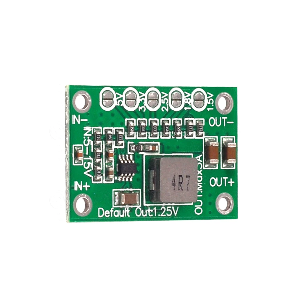 DC-DC Step Down Power Supply Module 3A Buck Converter DC 5-16V to 1.25V 1.5V 1.8V 2.5V 3.3V 5V Adjustable Step-Down Power Supply
DC-DC Step Down Power Supply Module 3A Buck Converter DC 5-16V to 1.25V 1.5V 1.8V 2.5V 3.3V 5V Adjustable Step-Down Power Supply