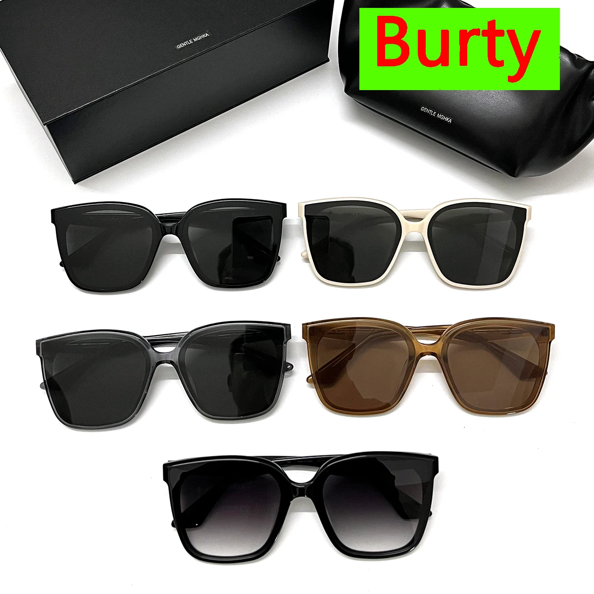 2023 Burty Glass Summer Travel Sunglasses Korea Brand Design GM Women Men Oversized Square Frame Drive Glasses UV400 Protection
2023 Burty Glass Summer Travel Sunglasses Korea Brand Design GM Women Men Oversized Square Frame Drive Glasses UV400 Protection